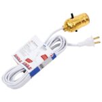 EXTENSION CON SOCKET PARA FOCO DE 12 BLANCA 485-12