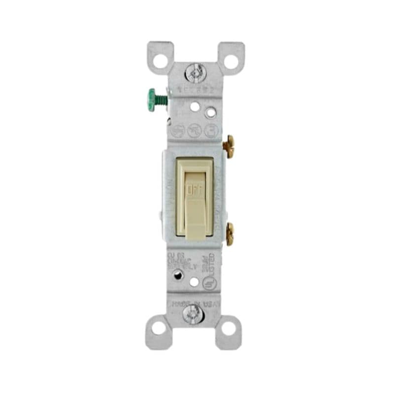 08002-min INTERRUPTOR SENCILLO DE PALANCA 15A 120V T.T - Imagen 1