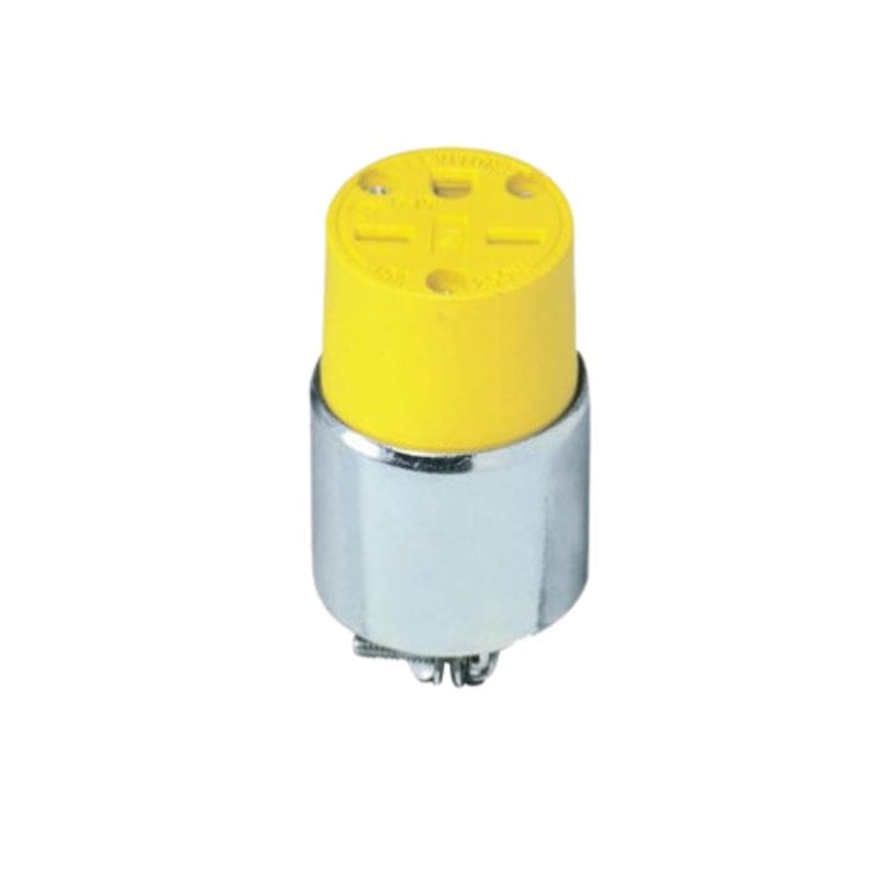 08321-min CONECTOR METALICO HEMBRA DE 15A 220V - Imagen 1