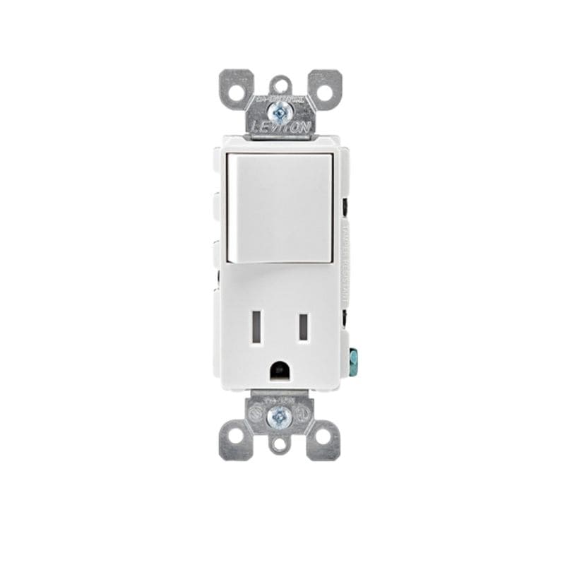 08720-min INTERRUPTOR Y TOMACORRENTE DECORA 15A 120V - Imagen 1
