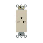 TOMACORRIENTE SENCILLO DECORA 20A 250V