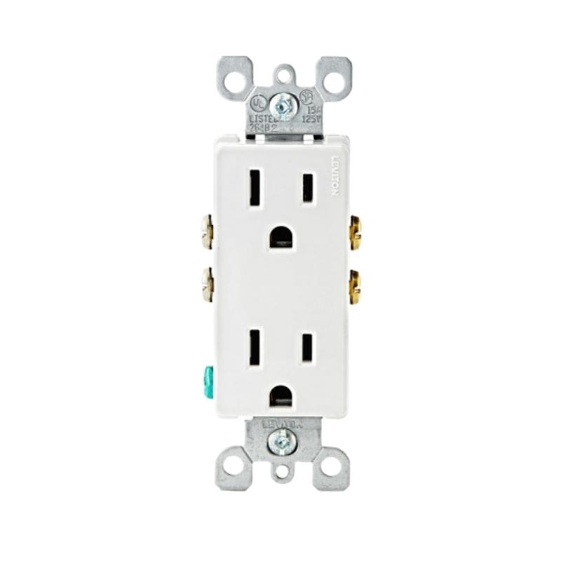 08760-min TOMACORRIENTE DOBLE DECORA 15A 125V - Imagen 1