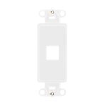TAPA PARA SALIDA RJ45 Y RJ11