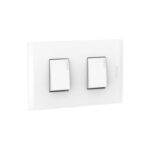 INTERRUPTOR DOBLE 1P 15A BLANCO