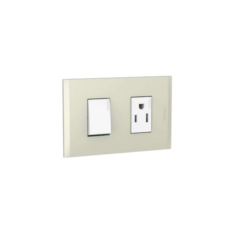 12442-min INTERRUPTOR SENCILLO 15A+TOMA 2P+T16A MF - Imagen 1