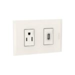 TOMA SENCILLO DE 2P 16A + USB BL