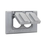 TAPA WATERPOOF HORIZONTAL PARA TOMA DOBLE