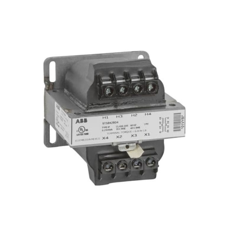 34810-min.jpg TRANSFORMADOR DE CONTROL 0.1KVA 240/480 120/240 - Imagen 1
