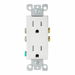 TOMACORRIENTE DECORA A PRUEBA DE MANIPULACIONES 15A 125V