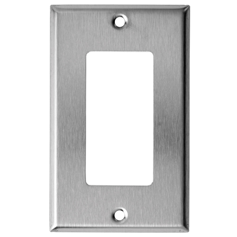97401 TAPA SENC 1 GANG ACERO INOX - Imagen 1